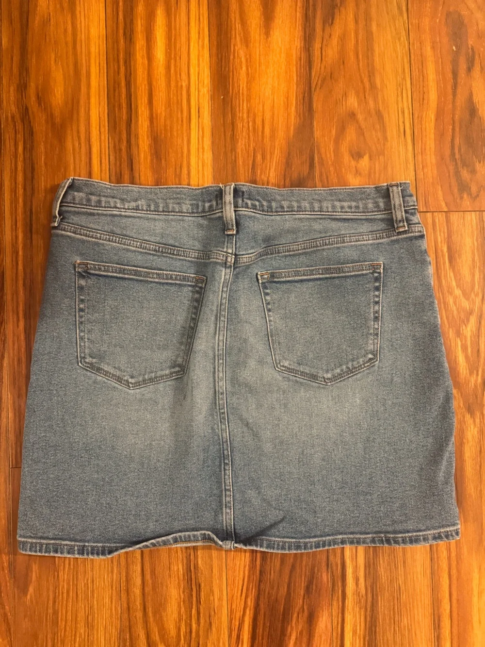 J. Crew Light Blue Denim Mini Skirt